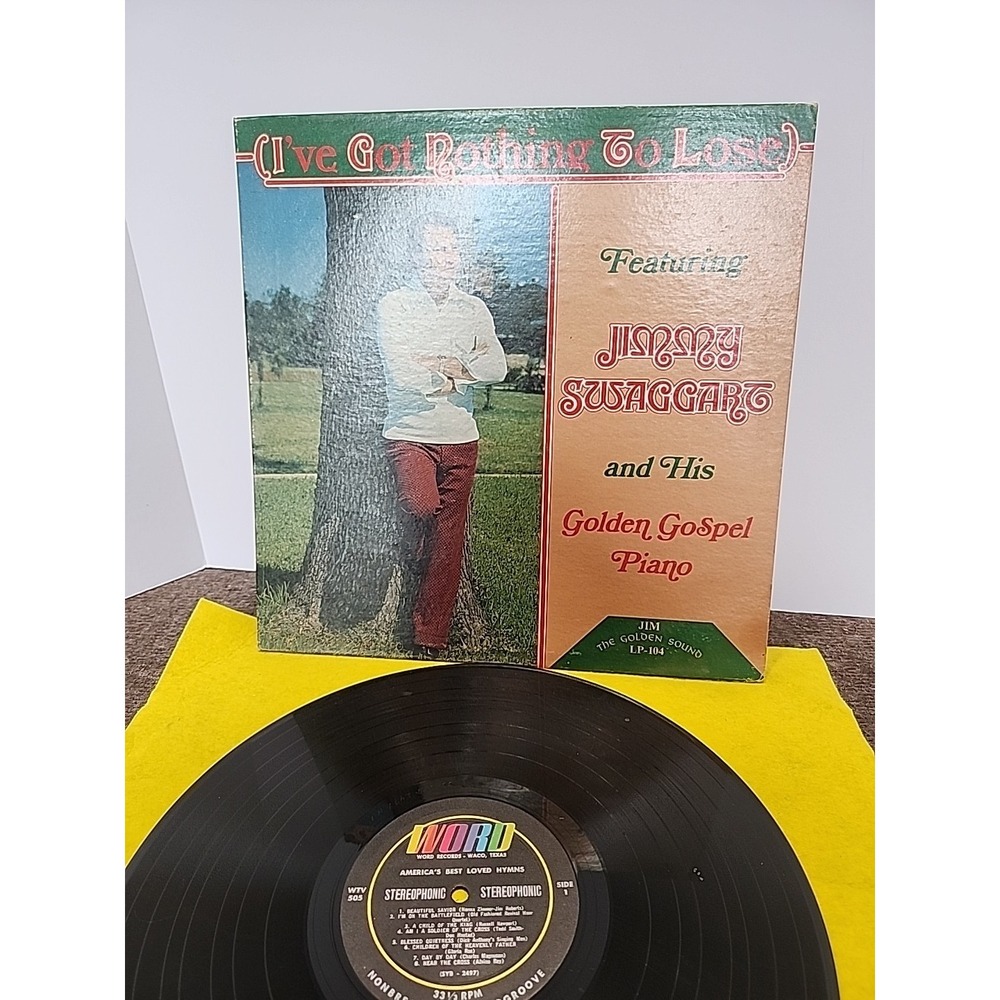 Jimmy Swaggart I've Got Nothing to Lose LP Record Album Vinyl